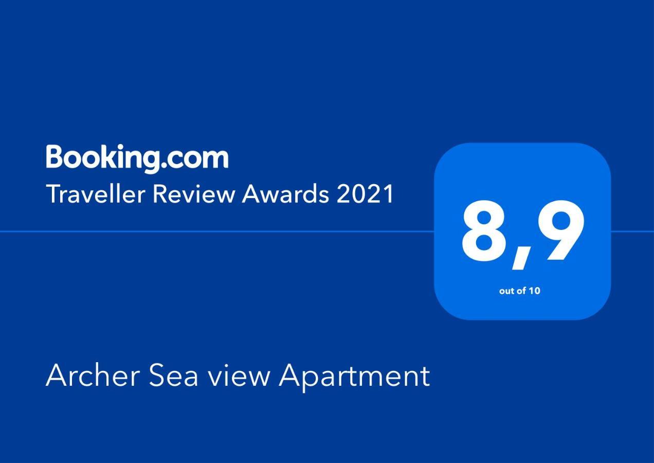 Archer - Sea View Apartment Atina Dış mekan fotoğraf