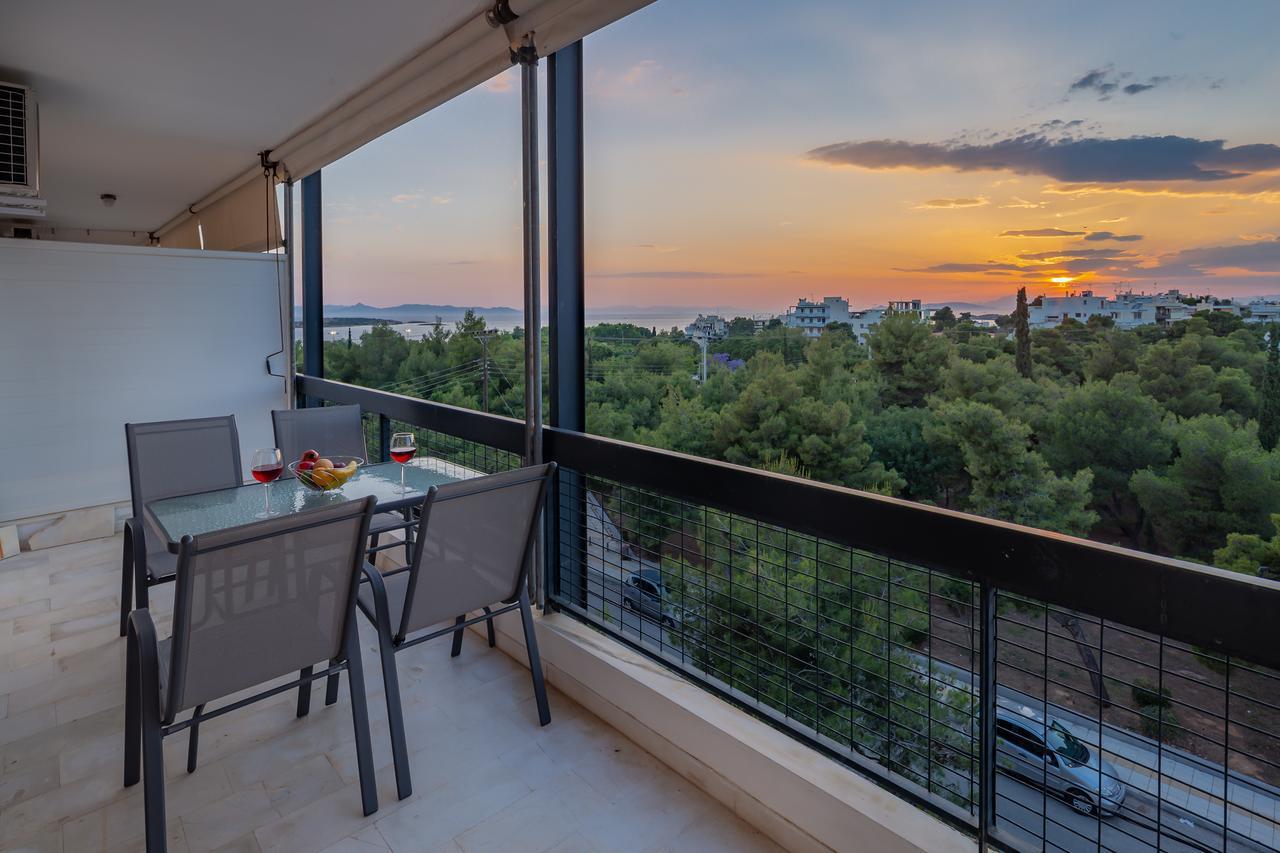 Archer - Sea View Apartment Atina Dış mekan fotoğraf