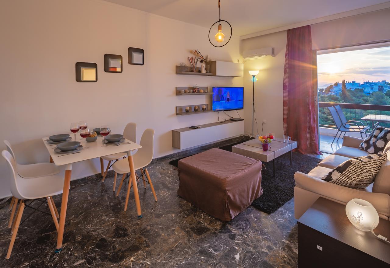 Archer - Sea View Apartment Atina Dış mekan fotoğraf