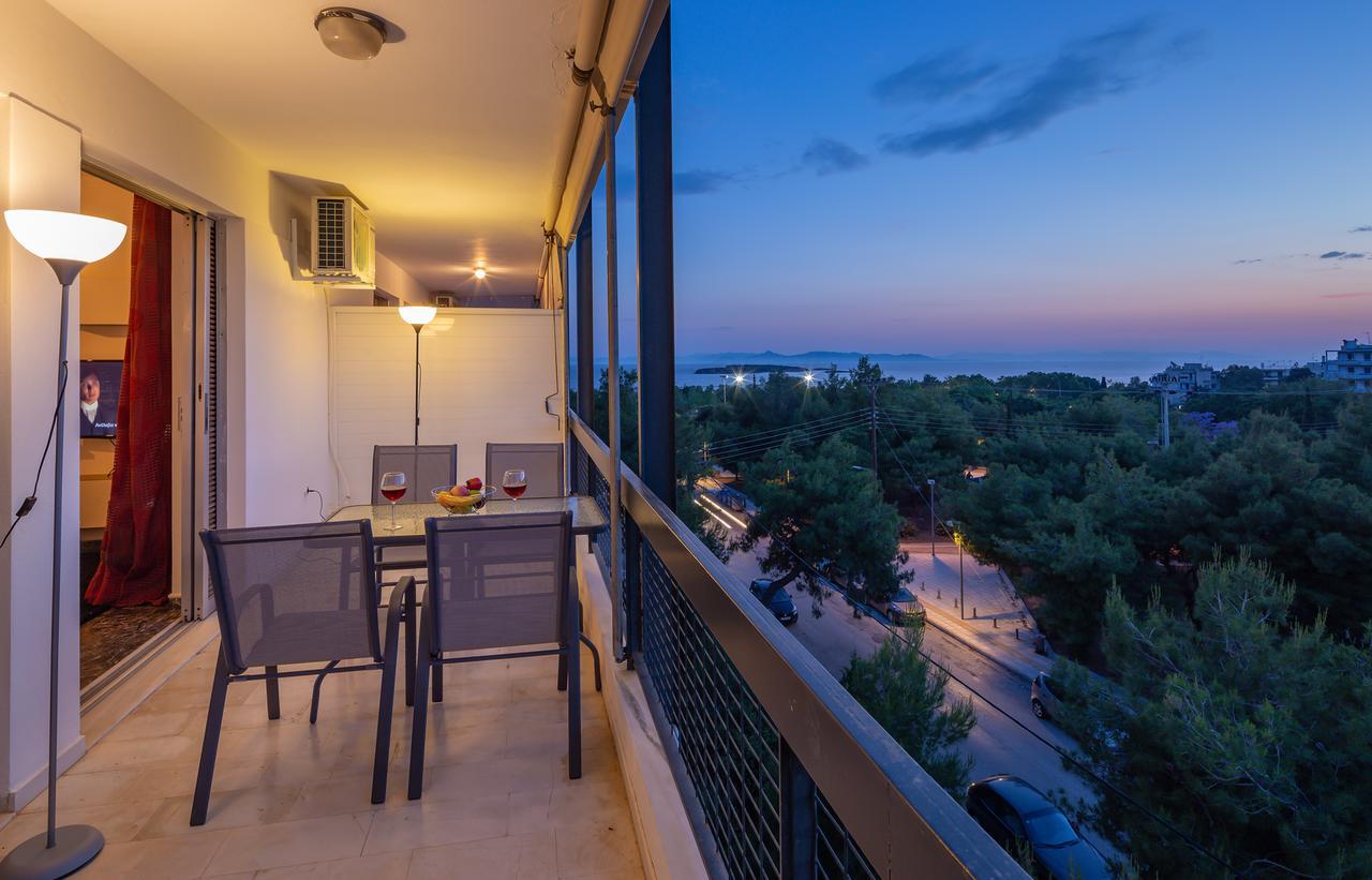Archer - Sea View Apartment Atina Dış mekan fotoğraf