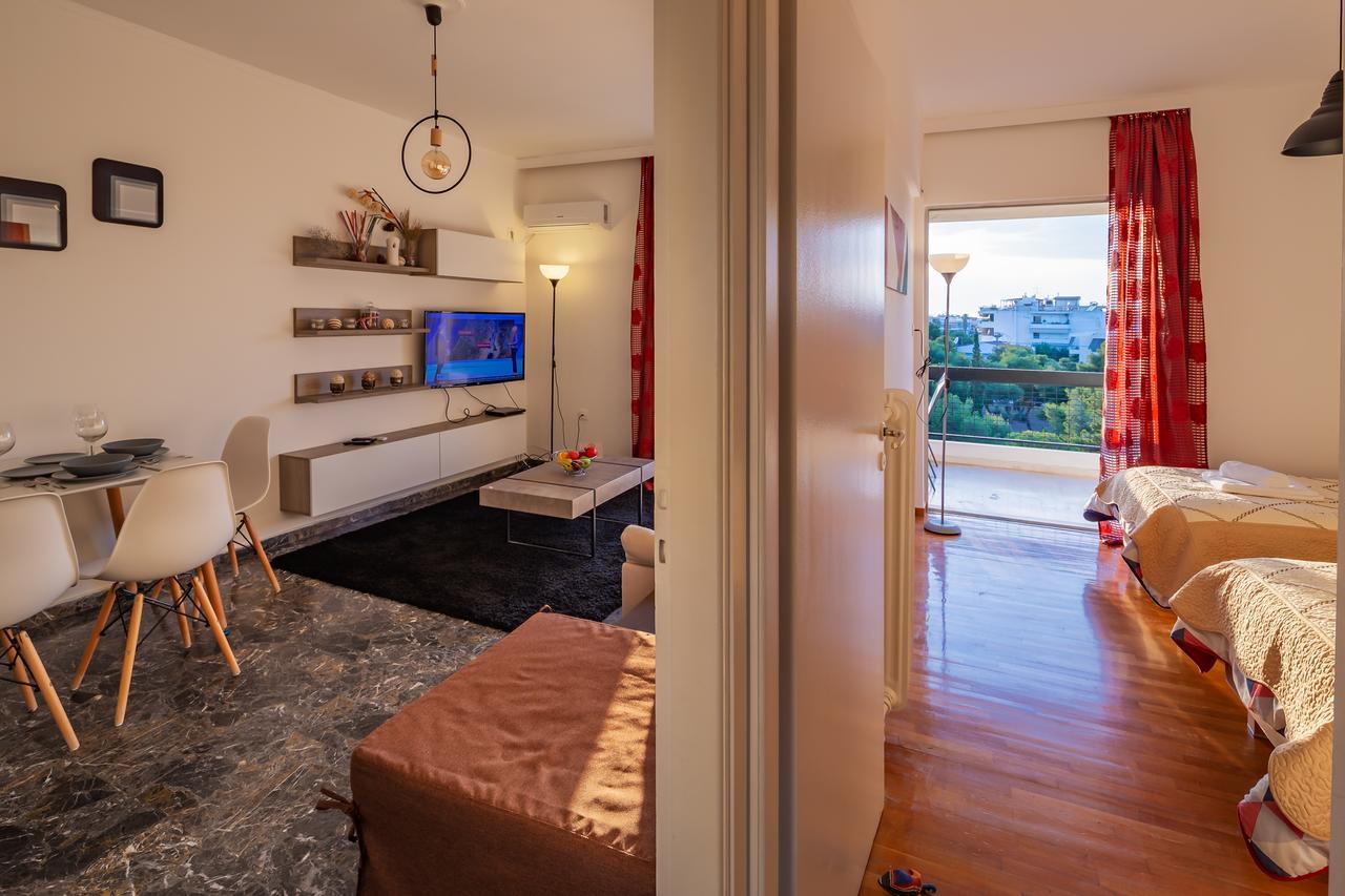 Archer - Sea View Apartment Atina Dış mekan fotoğraf
