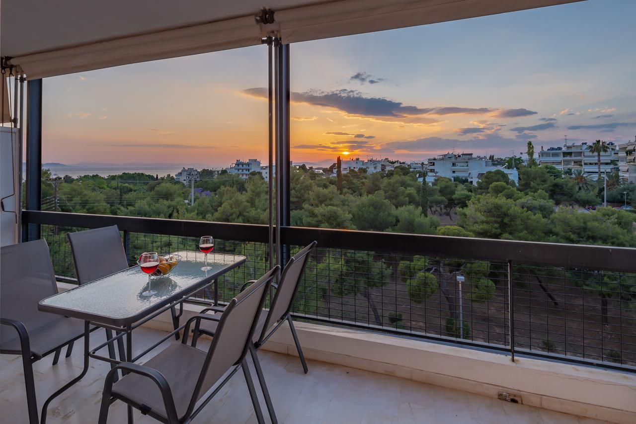 Archer - Sea View Apartment Atina Dış mekan fotoğraf